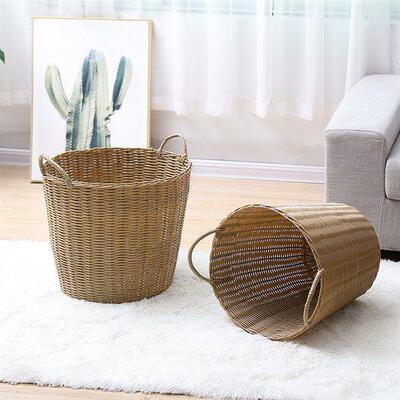 laundry basket household laundry basket toy wicker bucket