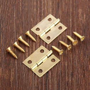 DRELD 20Pcs 18*16mm Mini Cabinet Hinges Furniture Fittings