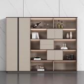 资料文件柜木质落地储物柜子办公室办公柜收纳柜家用档案柜置物柜