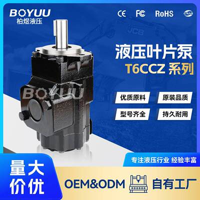 T6CCZB22B12VR00A11M叶片泵用于工程机械工业车辆质量有保障