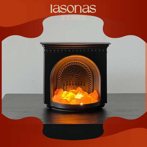 iasonas同分异构壁炉晶石香薰礼盒艺术家居摆件氛围灯七夕礼物