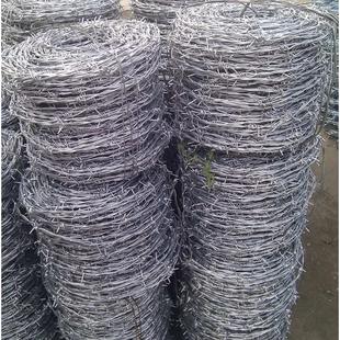 普通刺绳 铁丝刺网 刺丝 热镀锌刺绳 镀锌刺网 刺绳 铁丝刺网