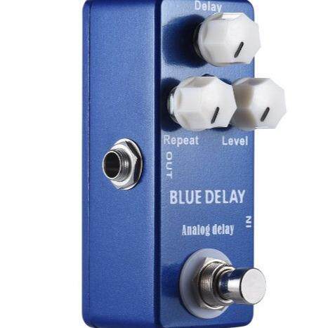 Moskyaudio Blue Delay 深蓝吉他延时效果器 厂家