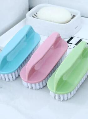 鞋子多硬毛洗鞋塑料刷子家用用手清握手持洁40148刷洗衣刷刷带把