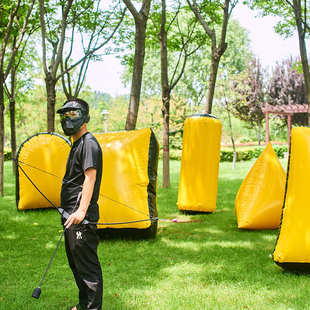 现货批发充气掩体CS墙团建对战竞技游戏拓展训练道具户外娱乐项目