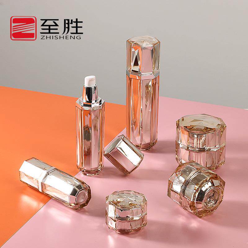 高档亚克力乳液瓶50G亚克力膏霜瓶现货15G眼霜瓶塑料分装亚克力瓶