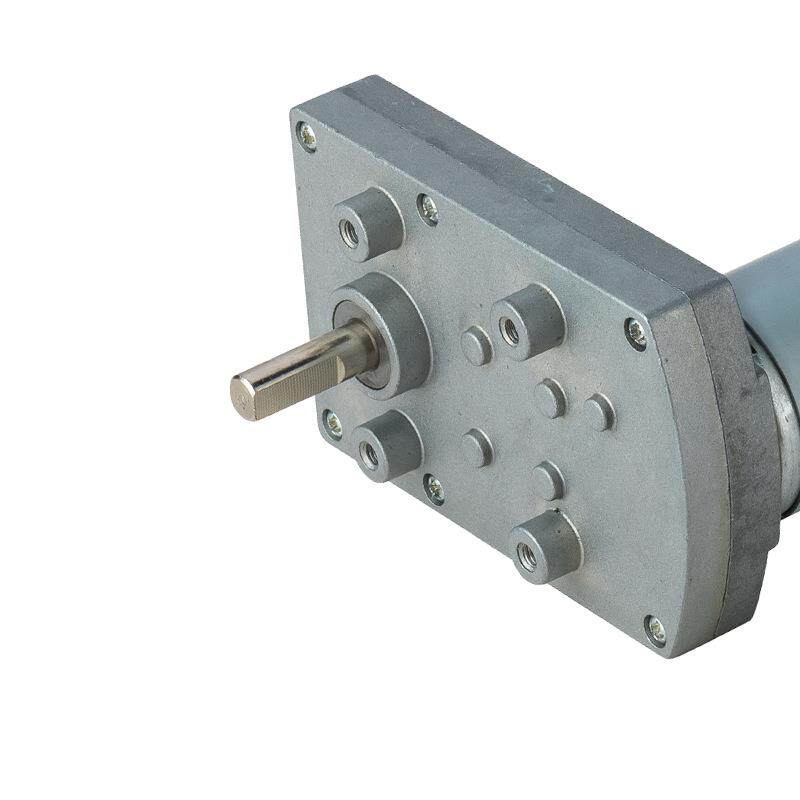 HFKRWJ-555直流减速电机7字型齿轮速马达212V4V大扭矩可正反减转图片
