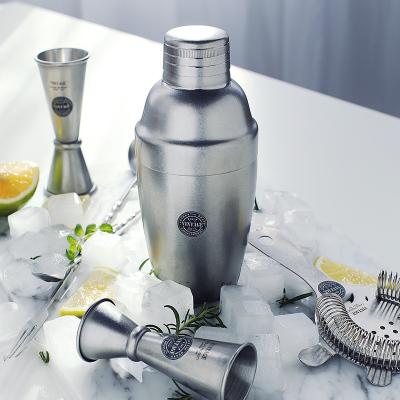 日本青芳Aoyoshi不锈钢雪克壶调酒套装鸡尾酒量杯盎司杯 摇酒工具