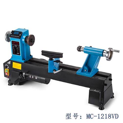 小型木工车床 DIY家庭数显无级变速车床 木旋车床 调速小车床