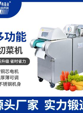 瓜果切片切丝机机商用全自动电动食堂厨房瓜果蔬菜切丝片丁段器