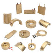 铸铜电加热器220V铸铜加热圈高温铸铜加热板非标电热圈铜板加热器