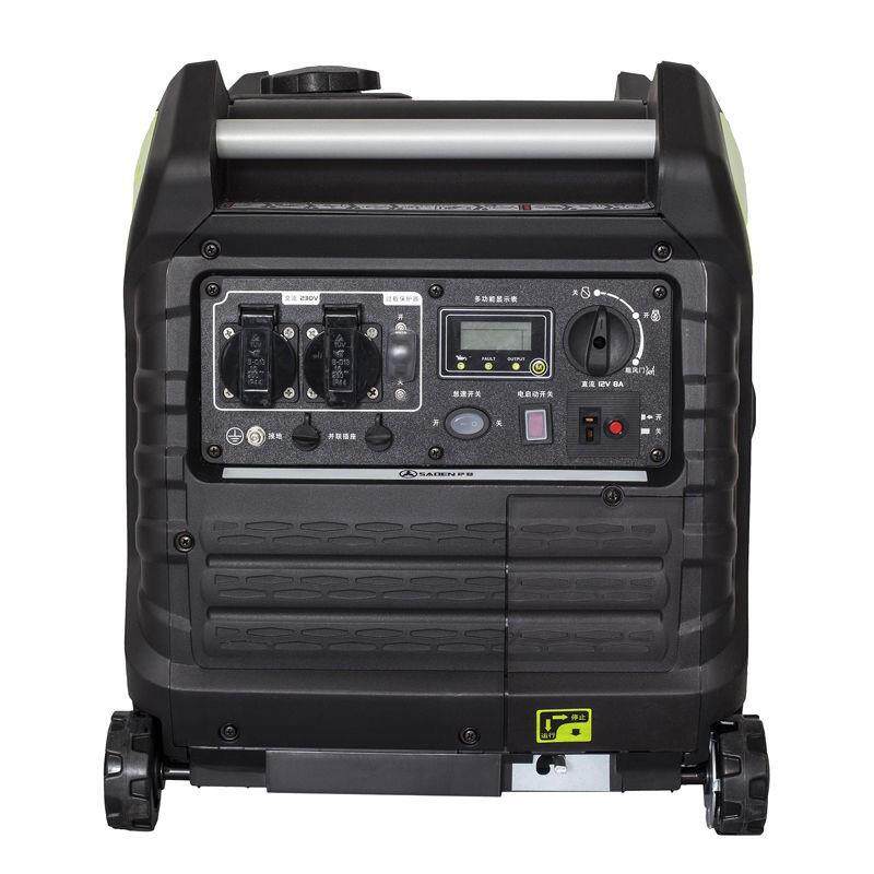 萨登3kw汽油发电机220v家用小型3000瓦数码静音便携式房车户外用