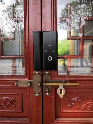 掌索玻璃门电子门锁双开木门指纹锁选购攻略需注意细节