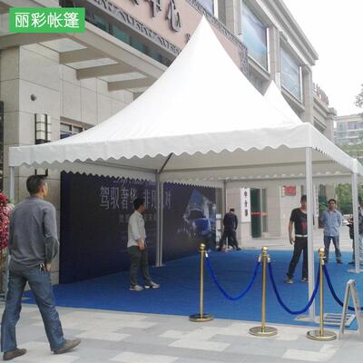 佛山厂家供应户外尖顶篷折叠组装欧式帐篷婚庆锥顶蓬房