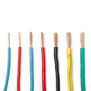 专业阻燃铜芯ZR 乙烯绝缘电线家用家铜软线 软电线BR4平氯方V聚装