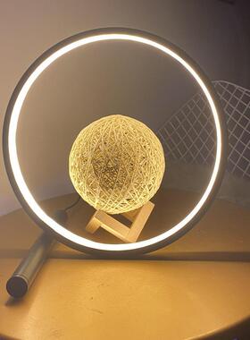 RG炫彩DH-T1020环氛形灯圆圈台灯现代简约LED内灯圈围灯室创意卧