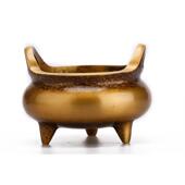 薰家居香摆件 纯铜黄铜紫铜香仿炉古大明宣德炉宝炉元 正品 包邮