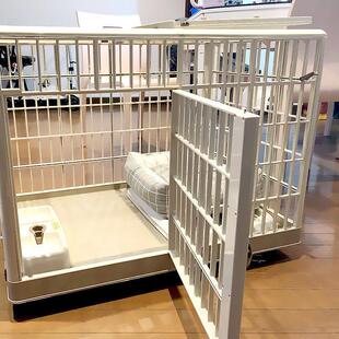 爱丽丝狗笼带厕所IRIS树脂笼子中型小型犬室内宠物泰迪柴犬法斗