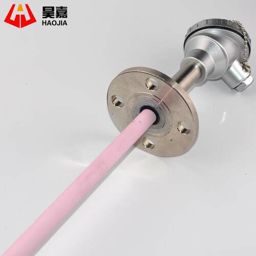 K型热电偶 WRN-122WRN-132刚玉管陶瓷管热电偶1300度高温炉测温棒