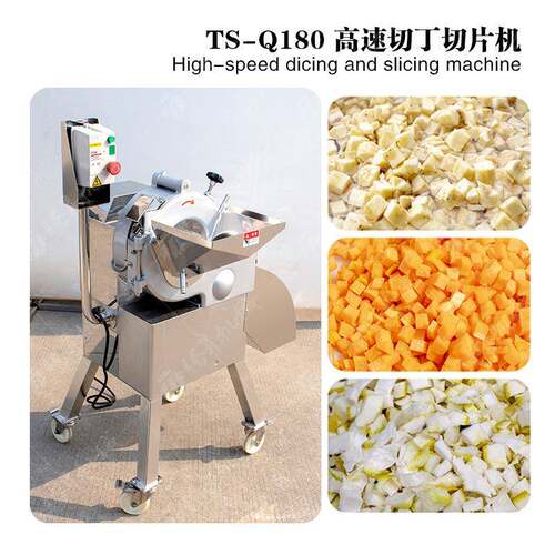 现货供应果脯果腩加工设备 果粒饮料设备 猕猴桃丁机 椰子切粒机