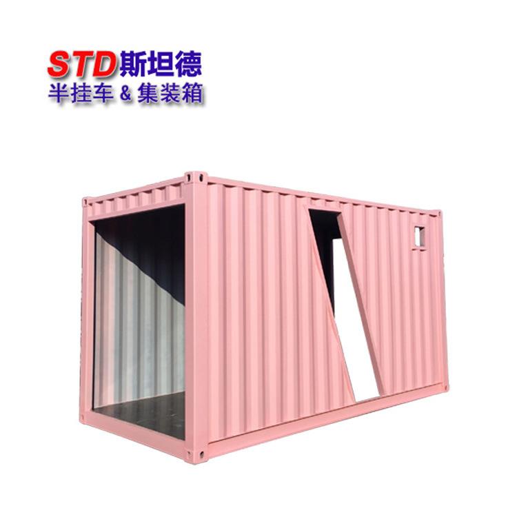 集装箱创意社区集装箱房屋采用标准海运集装箱材料颜色可选