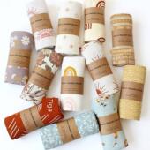 muslin竹棉纱布包巾婴儿包被宝宝抱被盖毯新生儿襁褓巾夏季 浴巾