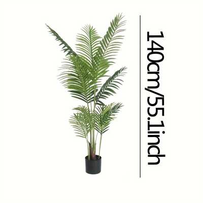 大型盆栽北欧家居客厅尾假装饰棕榈树人造散热销植物葵
