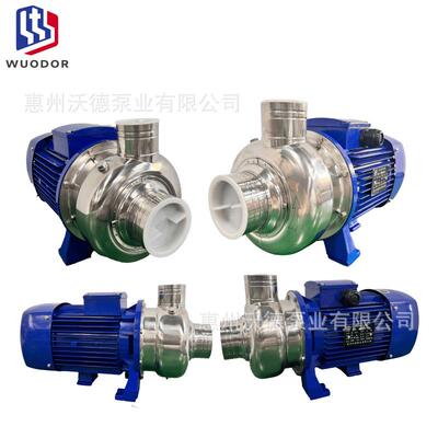 惠沃德WDK不锈钢循环水泵酒糟设备配套耐高温豆浆抽吸电动离心泵