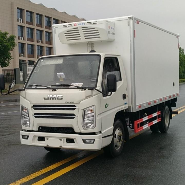 国六江铃新凯运宽体冷藏车厢式保温车食品药品冷藏冷链物流车