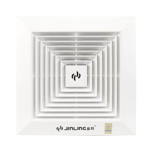 金羚8/10/12寸天花管道排气扇超薄款吊顶排风扇浴室大风静音P12A