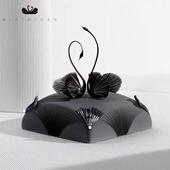 黑天鹅生日蛋糕同城配送北京上海天津成都沈阳哈尔滨巧克力