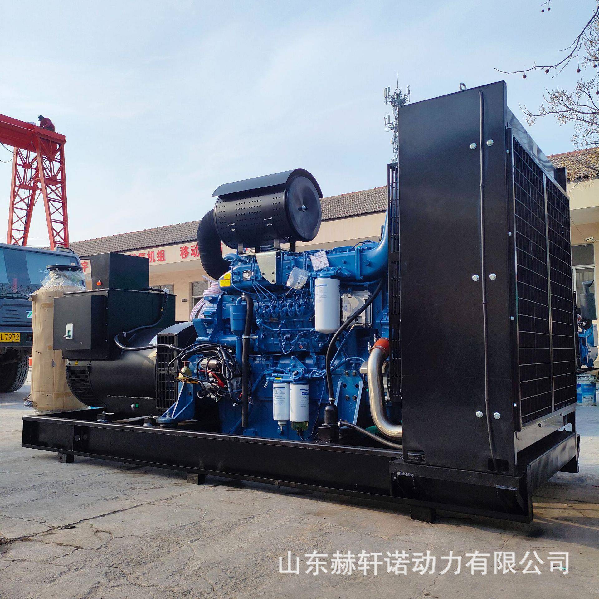 玉柴柴油发电机组550千瓦养殖场备用应急发电设备低噪音发电机组