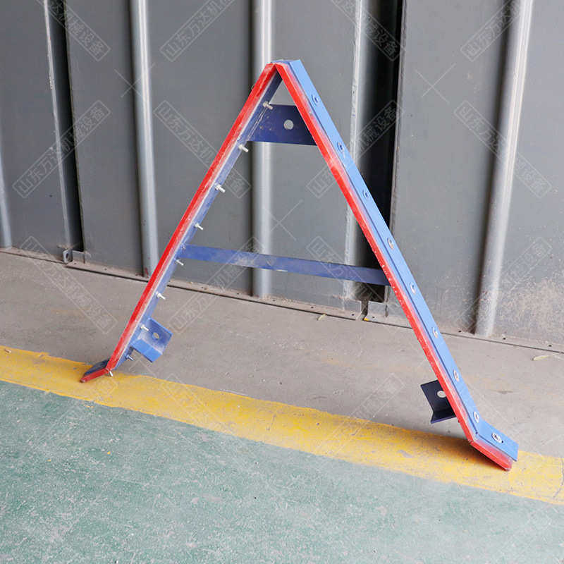 空段v型清扫器 刮料板自移机尾皮带机输送机分料器人字三角刮料器