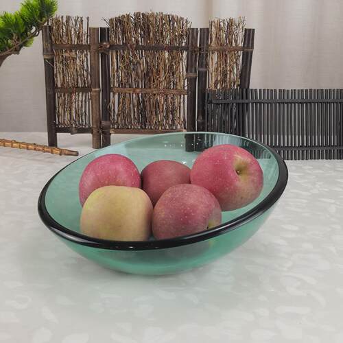家用商用自助口餐厅斜器水果盘皿摆沙拉盘ltao1018展示碗酒店件商