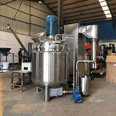 厂家直销不锈钢真空搅拌机500升液体搅拌罐电动化工搅拌罐现货