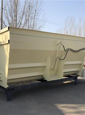 养殖场TMR双轴草拌机揉丝草料一体日粮式制备QCO机16方草混卧搅拌
