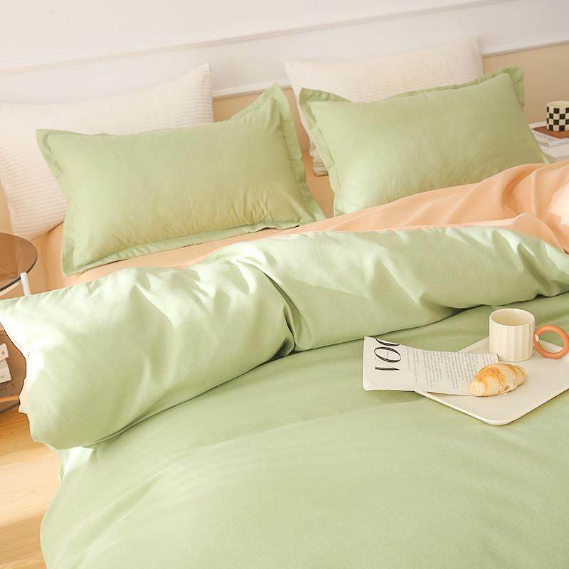 风纯色.5m棉1冬季被罩单人新款ins水洗学生宿舍单件被套150x200女