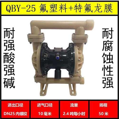 气动隔膜泵QBY英格索兰ARO铝合金不锈钢铸铁PP塑料耐压油漆涂料泵