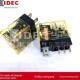 正品 AC110V IDEC和泉中间继电器RJ1S 原装 A110 1开1闭带灯 5脚