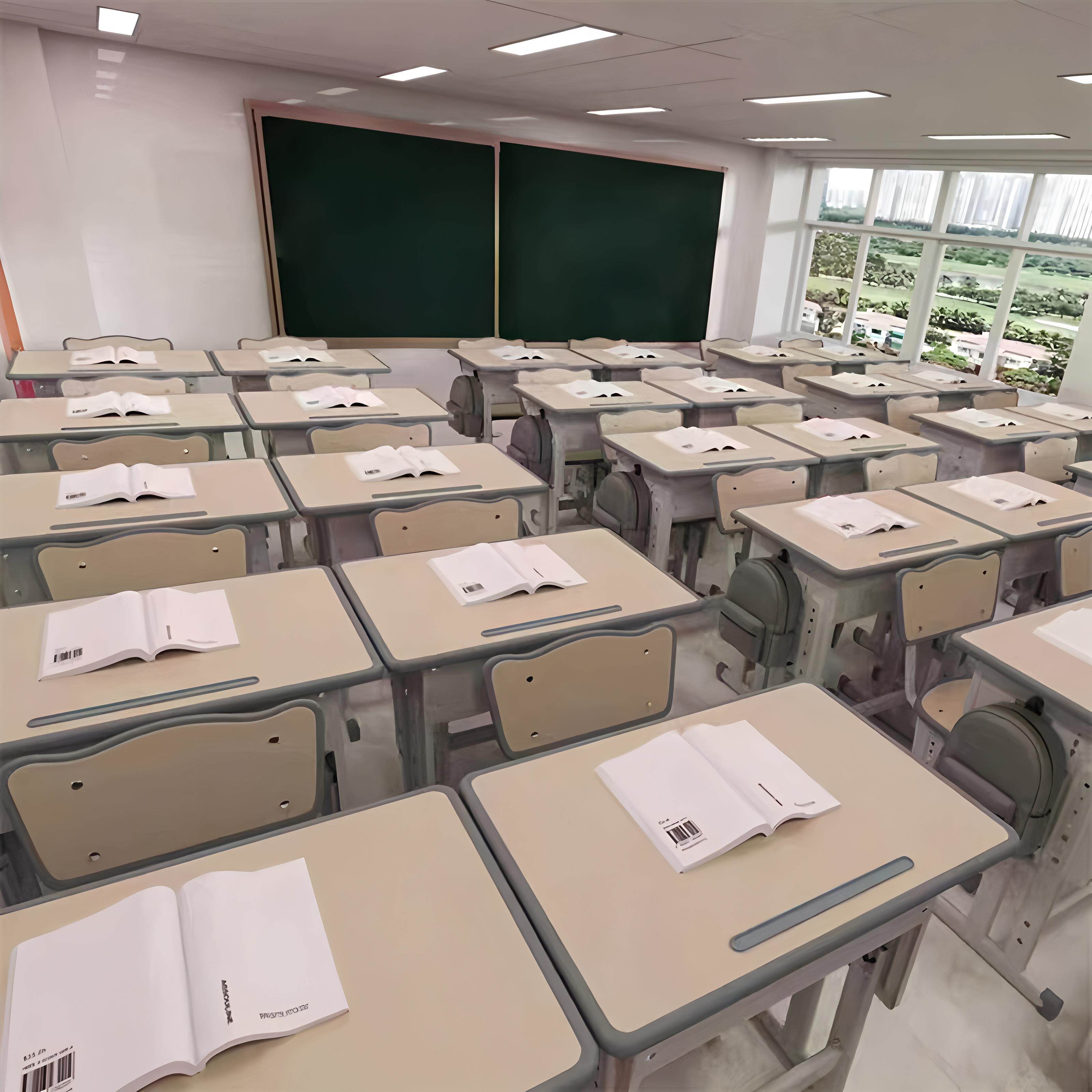 学校课桌学生学习桌儿童书桌椅套装补习托管班教室培训机构桌家用