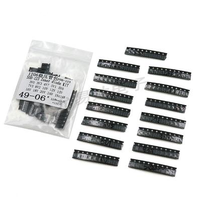 SOD-123 1206 0.5W贴片稳压二极管样品包 元件包 常用15种各10只