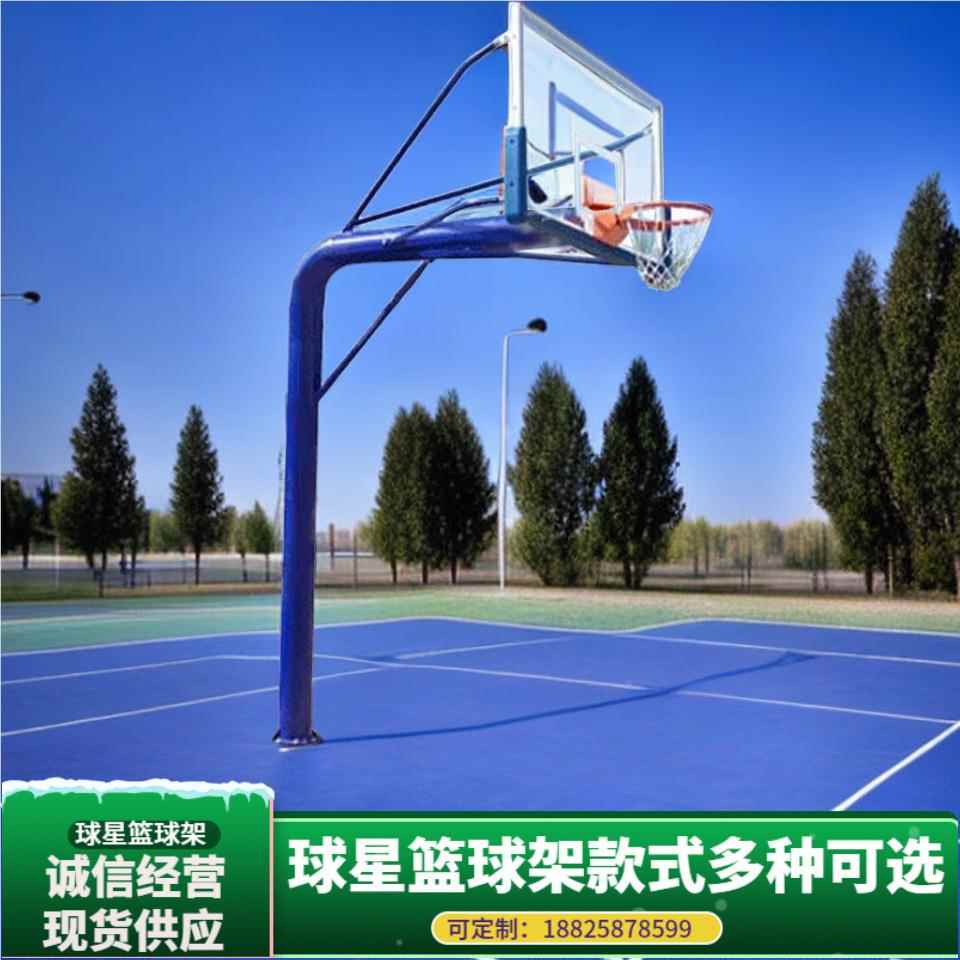 阳球星189西篮球架州型惠州中球星蓝球架潮湘桥标准移动式固定深