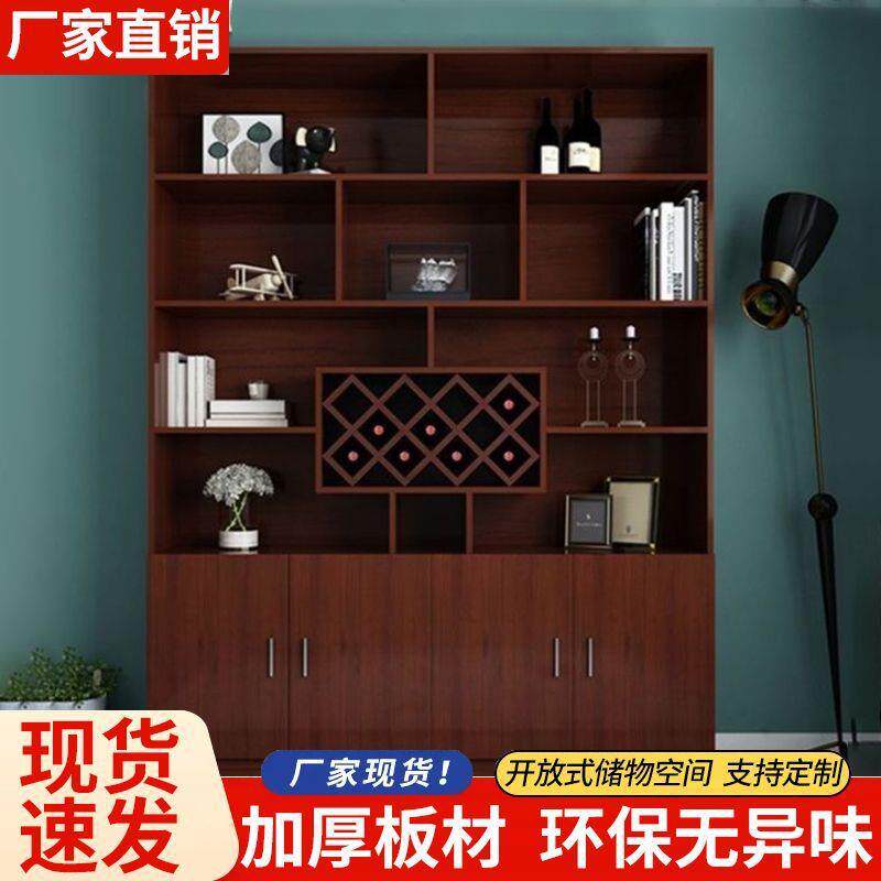 入户玄关柜酒柜家用隔断展示柜餐厅靠墙一体边柜装饰储物柜收纳柜