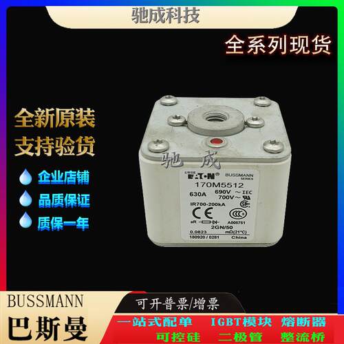 巴斯曼170M5511 170M5512 170M5513 厂价供应厂价直供 原装熔断器