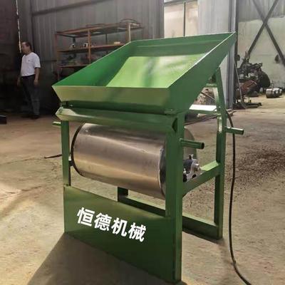 小型单滚筒磁选机吸铁机双滚磁铁分离机器铸造沙铁削铜铝除铁选铁