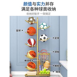 籃球足球推車幼兒園收納架框4號5號6號7號金屬學校萬向輪展示架