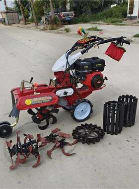 农FMP业现代化手扶开沟机甘蔗葱开培土机自走式土松沟耕姜地机