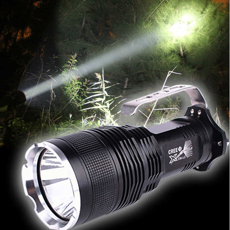 朗圣达强光手电筒远射四锂电充电远程led超亮巡逻搜索船用探照灯