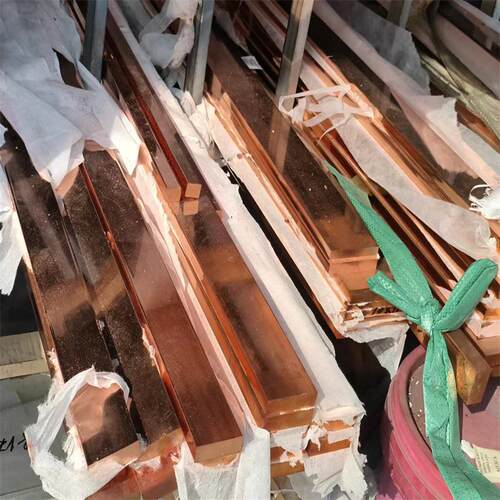T2紫铜排国标接地铜排TMY紫铜母排10*100镀锡铜母 线打孔折弯厂家