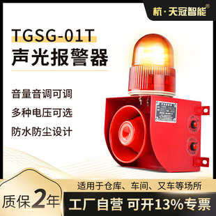 车间 TGSG 室外 01T多功能声光报警器 220v 可调一体化声光报警器